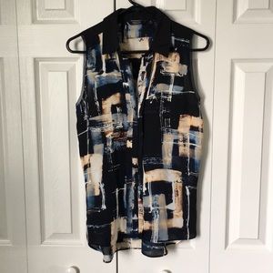 Vera Wang tank blouse